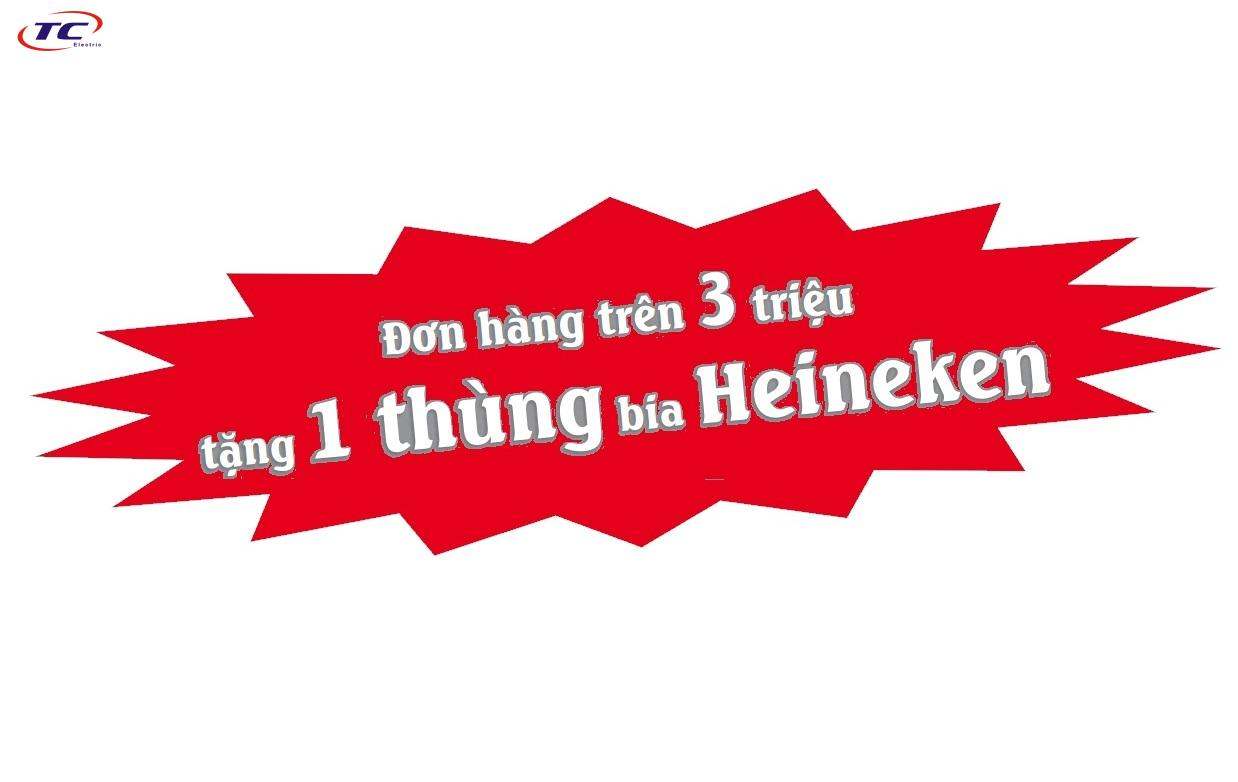 tặng bia heniken 1