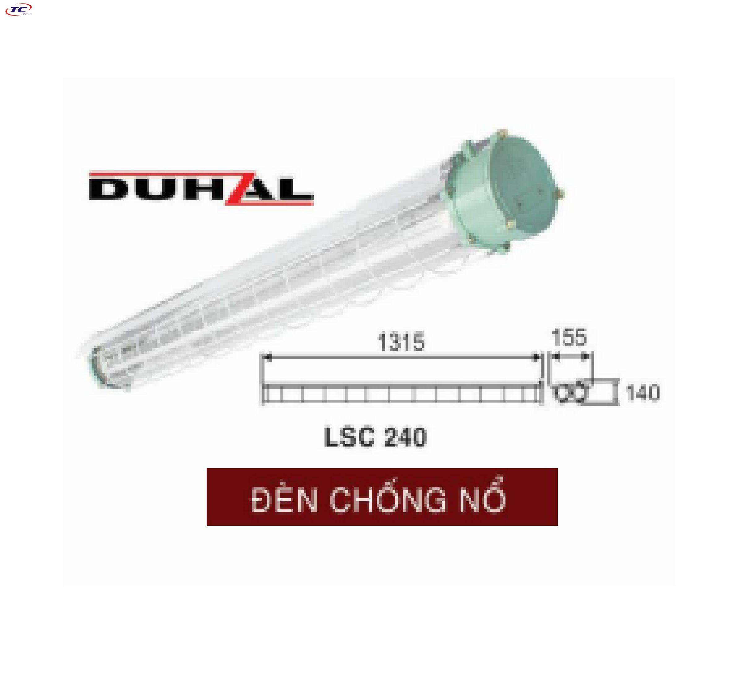 đèn chống nổ Duhal