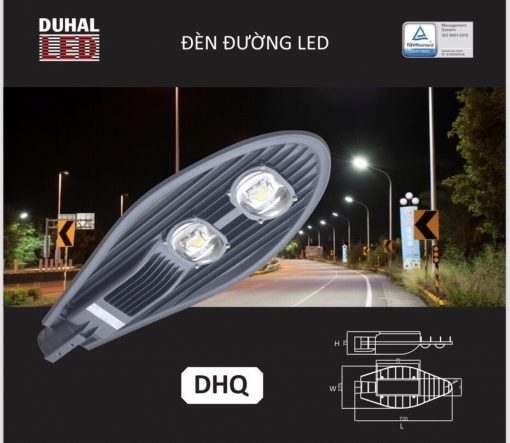 Đèn đường LED DHQ Duhal